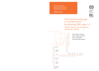 Measuring financing gaps in social protection for achieving SDG target 1.3: global estimates and strategies for developing countries