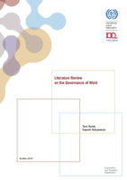 Literature review on the governance of work