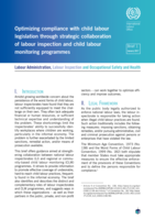 Optimizing compliance with child labour legislation through strategic collaboration of labour inspection and child labour monitoring programmes