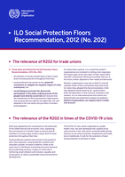 ILO Social Protection Floors Recommendation, 2012 (No. 202)
