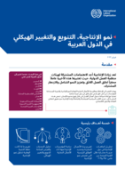Productivity growth, diversification and structural change in the Arab States