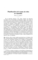 Planificación de la mano de obra en Australia