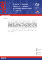 The role of internalmigration in accessto first job: a case study of Uganda
