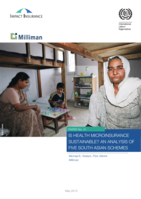 Is health microinsurance sustainable?: an analysis of five South Asian schemes