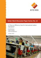 Is there an efficiency case for international labour standards?