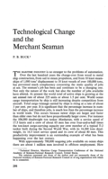 Technological change and the merchant seaman