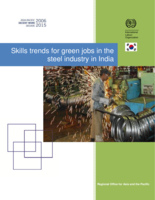 Skills trends for green jobs in the steel industry in India