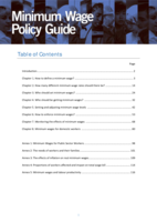 Minimum wage policy guide