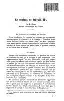Le contrat de travail: II