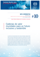 Cadenas de valor mundiales para un futuro inclusivo y sostenible