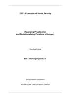 Reversing privatization and re-nationalizing pensions in Hungary