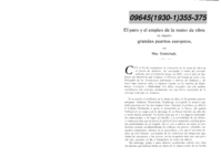 El paro y el empleo de la mano de obra en algunos grandes puertos europeos