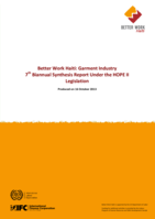 Garment industry 7th biannual synthesis report under the HOPE II legislation