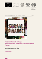 Moldovan migrants in Italy: remittances and the role of the labour market partners