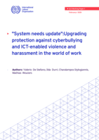 System needs update: upgrading protection against cyberbullying and ICT-enabled violence and harassment in the world of work