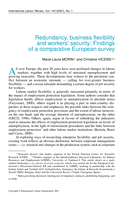 Redundancy, business flexibility and workers' security: findings of a comparative European survey