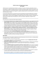 COVID-19: action in the Global Garment Industry 2021 outlook