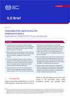 Using data from rapid surveys for employment policy: applications in the COVID-19 era and beyond