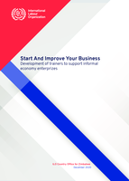 Start and improve your business: development of trainers to support informal economy enterprises