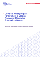 COVID-19 among migrant farmworkers in Canada: employment strain in a transnational context