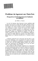 Problème du logement aux Etats-Unis: perspectives de développement de l'industrie du bâtiment
