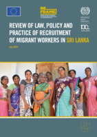 Review of law, policy and practice of recruitment of migrant workers in Sri Lanka