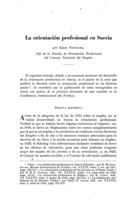 La orientación profesional en Suecia