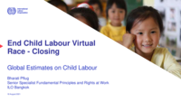 Global estimates on child labour