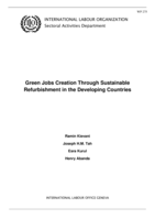 Green jobs creation through sustainable refurbishment in the developing countries