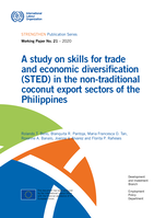 A study on skills for trade and economic diversification (STED) in the non-traditional coconut export sectors of The Philippines