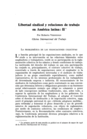 Libertad sindical y relaciones de trabajo en América Latina: II