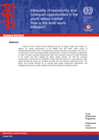 Inequality of opportunity and (unequal) opportunities in the youth labour market: how is the Arab world different?