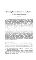 Les employées de maison en Suède