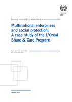 Multinational enterprises and social protection: a case study of the L’Oréal Share & Care Program
