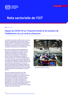 Impact du COVID-19 sur l’industrie textile et les secteurs de l’habillement, du cuir et de la chaussure