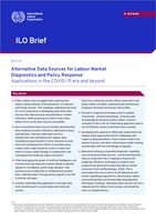 Alternative data sources for labour market diagnostics and policy response: applications in the COVID-19 era and beyond