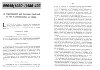 La organización del Consejo Nacional de las Corporaciones de Italia