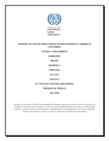 Mapping of youth employment interventions in Caribbean countries: Antigua and Barbuda, Barbados, Belize, Dominica, Grenada, Guyana, Jamaica, St. Vincent and the Grenadines, Trinidad and Tobago
