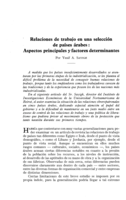 Relaciones de trabajo en una selección de países árabes: aspectos principales y factores determinantes