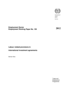Labour related provisions in international investment agreements