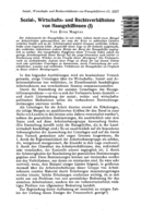 The social, economic, and legal conditions of domestics servants: I