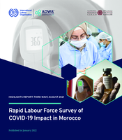 Rapid labour force survey of COVID-19 impact on small and medium enterprises in Morocco: highlights report: third wave August 2021