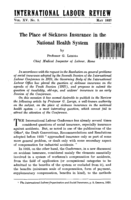 The place of sickness insurance in the national health system