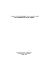 Artisanal and small-scale gold mining baseline report: Camarines Norte and South Cotabato
