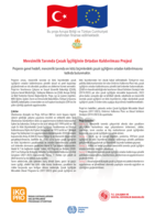 Elimination of the child labour in seasonal agriculture project