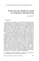 Programas de asistencia social en empresas checoslovacas