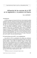 Influencia de las normas de la OIT en la legislación y la práctica de Suecia