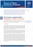 The future of labour supply: demographics, migration, unpaid work