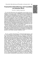 Rationalisation and the employment and wages of women in Germany