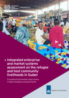 Integrated enterprise and market systems assessment on the refugee and host community livelihoods in Sudan: groundnut and sesame value chains in West Kordofan and East Darfur